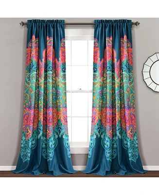 Boho Chic Light Filtering Window Curtain Panels