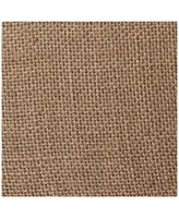 Natural Burlap Medium Rectangle Lamp Shade 10" Wide x 7" Deep at Top and 16" Wide x 12" Deep at Bottom and 11" Slant x 10.5" H (Spider) Replacement wi