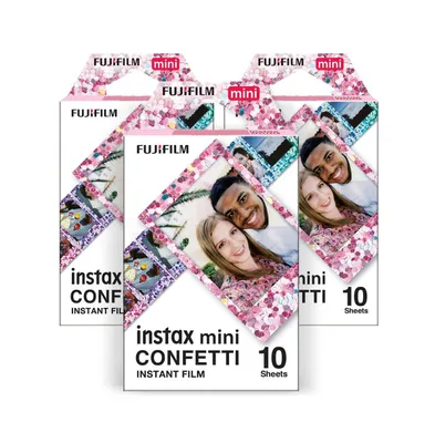 Fujifilm Instax Confetti Mini Film (10 Exposures, 3-Pack)