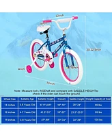 18-inch Kids Bike Bicycle for Girls Ages 4-8 Years Child