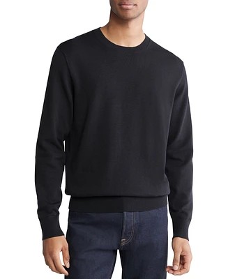 Calvin Klein Men's Long Sleeve Supima Cotton Crewneck Sweater