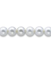 Macy's White Shell Pearl Stretch Bracelet