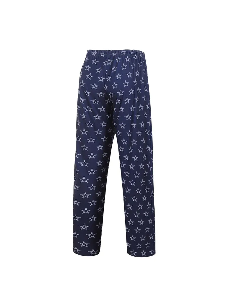 Women's Concepts Sport Navy Dallas Cowboys Gauge Allover Print Sleep Pants