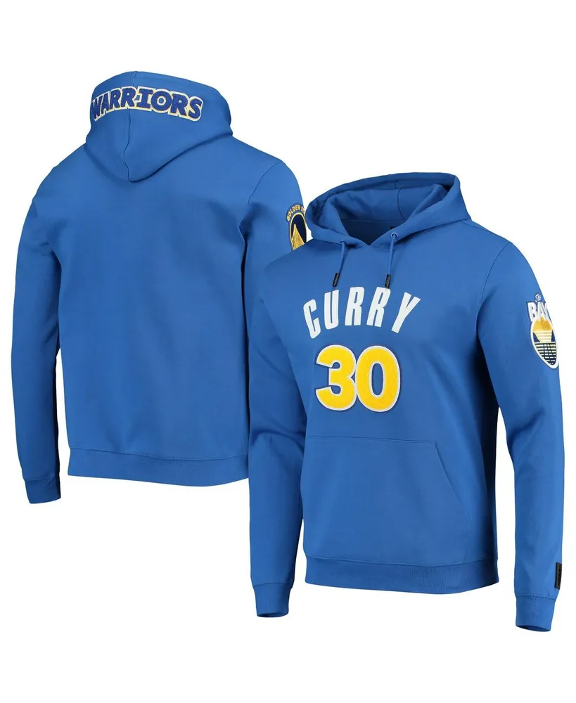 Men's Pro Standard Stephen Curry Royal Golden State Warriors Player Pullover Hoodie