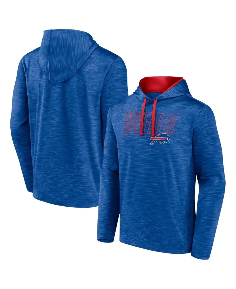 Men's Fanatics Heather Royal Buffalo Bills Hook and Ladder Pullover Hoodie