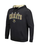 Men's Colosseum Black Ucf Knights Resistance Pullover Hoodie