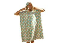 Womens Surf Sleeveless Oversized Poncho