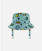 Baby Boy Beach Hat Printed Caravan - Infant