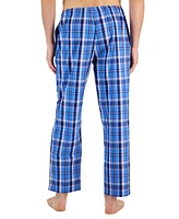 Club Room Men's Regular-Fit Plaid Pajama Pants, Created for Macy's