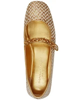 Donna Karan New York Women's Karma Chain Mary Jane Flats