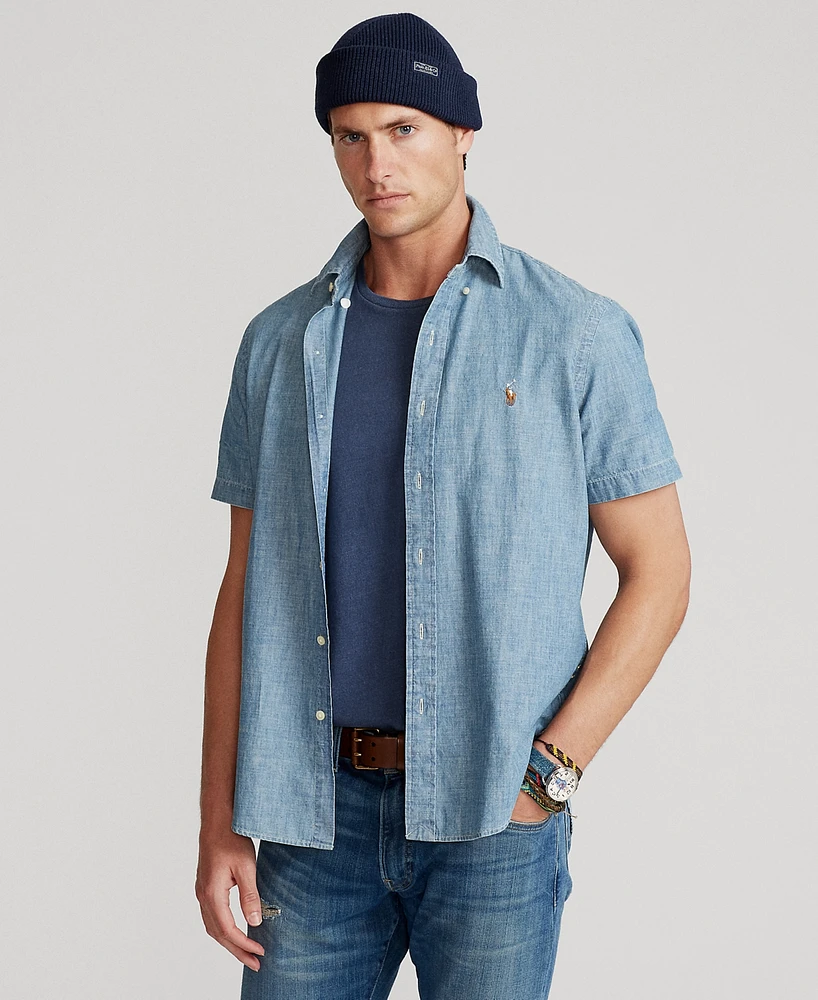 Polo Ralph Lauren Men's Slim-Fit Chambray Shirt