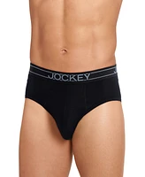 Jockey Men's 5-pk. Lightweight Cotton-Blend Logo Briefs