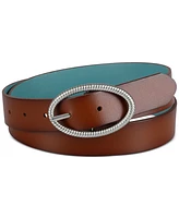 Levi's Women's Two-In-One Twisted-Buckle Reversible Belt