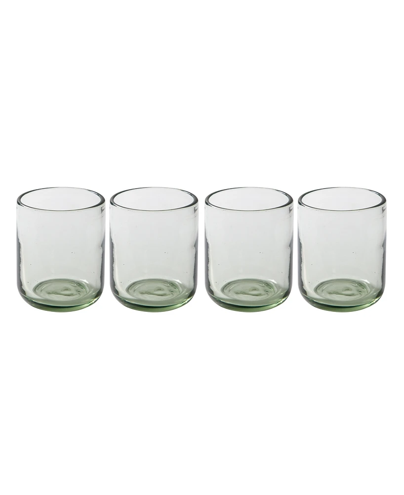 Bloomhouse 4 Pc Handmade 16 oz Dof Tumbler Set