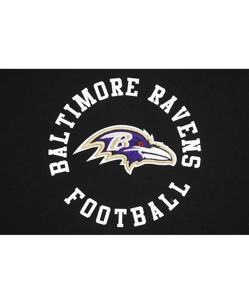 Men's Pro Standard Black Baltimore Ravens Hybrid T-shirt