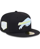 Men's New Era Black Buffalo Bills Multi 59FIFTY Fitted Hat