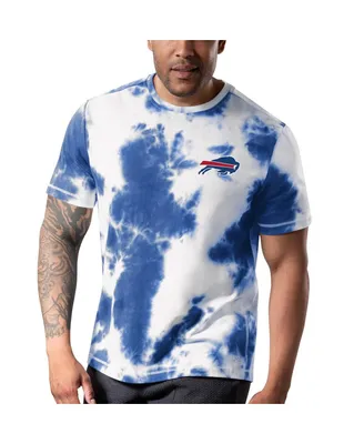 Men's Msx by Michael Strahan Royal Buffalo Bills Freestyle Tie-Dye T-shirt