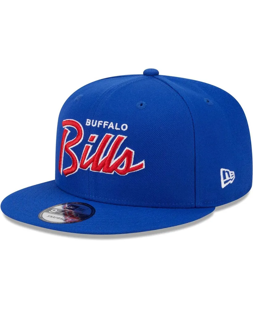 Men's New Era Royal Buffalo Bills Main Script 9FIFTY Snapback Hat