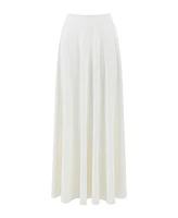 Women's Flounced Long Skirt