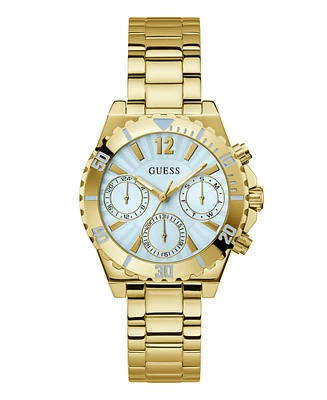 Guess Women's Analog Gold-Tone Stainless Steel Watch 39mm - Gold