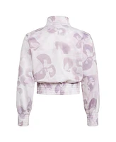 adidas Big Girls Long Sleeve Full-Zip Printed Fashion Track Jacket