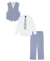 Nautica Toddler and Little Boys Pin Cord Machine Washable Vest Set