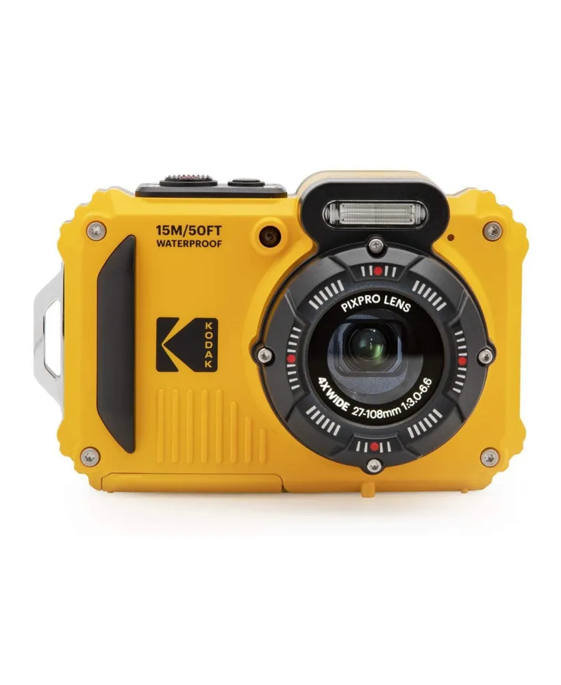 Kodak Pixpro WPZ2 Rugged Waterproof 16MP Digital Camera with 4x Zoom (Yellow)