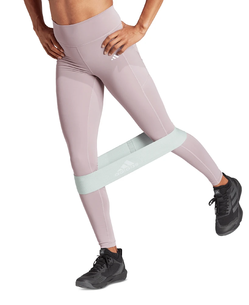 adidas Women's Optime Moisture-Wicking Full-Length Leggings