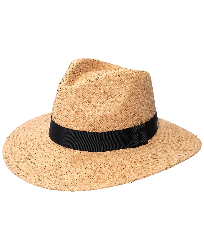 Polo Ralph Lauren Men's Woven Raffia Fedora Hat with Band