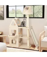 Multi-Level Cat Tree with Sisal Scratching Post