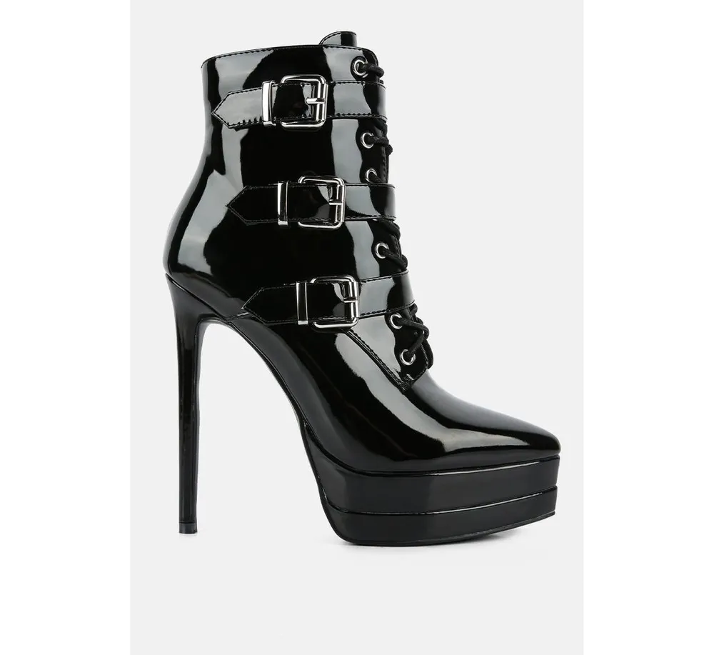 London Rag Gangup High Heeled Stiletto Boots