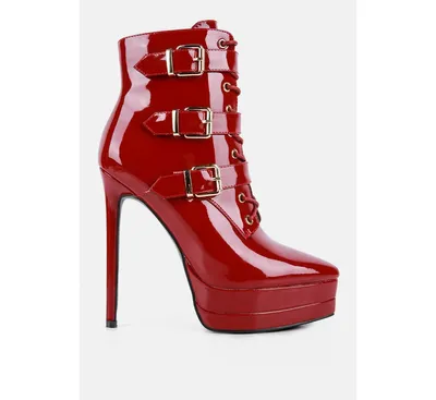 London Rag Gangup High Heeled Stiletto Boots