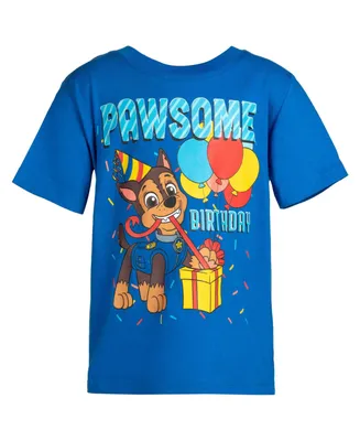 Nickelodeon Paw Patrol Chase Birthday Boys Graphic T-Shirt Toddler| Child