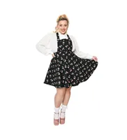 Plus Brionne Pinafore Skirt