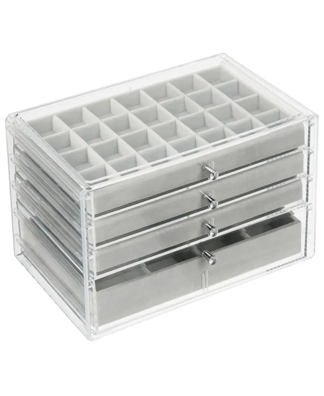 Mdesign Plastic Arts And Crafts Organizer Storage Bin Container