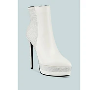 Encanto High Heeled Ankle Boots