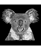 Girl's Word Art T-shirt - Koala