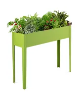 40 x 13 Inch Outdoor Elevated Garden Plant Flower Bed