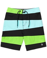 Volcom Big Boys Marine Time Mod Liberator Swim Trunks