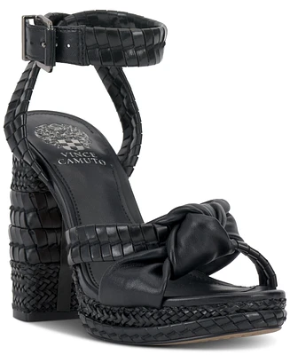 Vince Camuto Fancey Woven Platform Dress Sandals