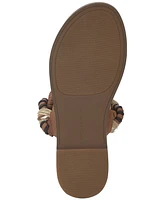 Lucky Brand Women's Kabrina Braided Flat Slide Sandals