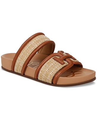 Sam Edelman Rowan Emblem Slide Footbed Sandals