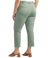 Silver Jeans Co. Plus Size Isbister Straight-Leg Jeans