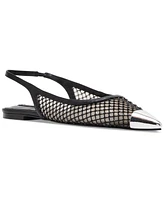 Jessica Rich x Steve Madden Mary Slingback Cap Toe Flats