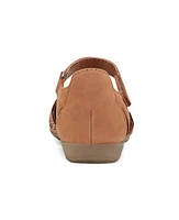 Earth Women's Bronnie Perforated Two-Piece Flat Sandals