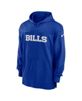 Men's Nike Royal Buffalo Bills 2023 Sideline Lightweight Performance Hooded Top