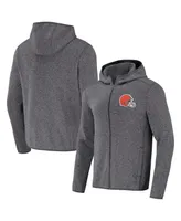 Men's Nfl x Darius Rucker Collection by Fanatics Gray Cleveland Browns Fleece Pullover Hoodie