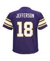 Little Boys and Girls Nike Justin Jefferson Purple Minnesota Vikings Alternate Game Jersey