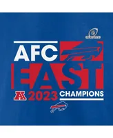 Men's Fanatics Royal Buffalo Bills 2023 Afc East Division Champions Conquer T-shirt