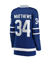 Women's Fanatics Auston Matthews Royal Home Breakaway Player Jersey